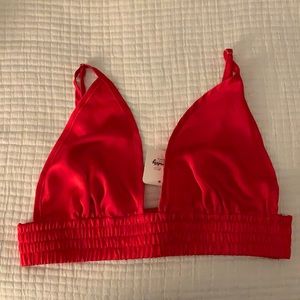 NWT Free People Short and Bra Set - size small